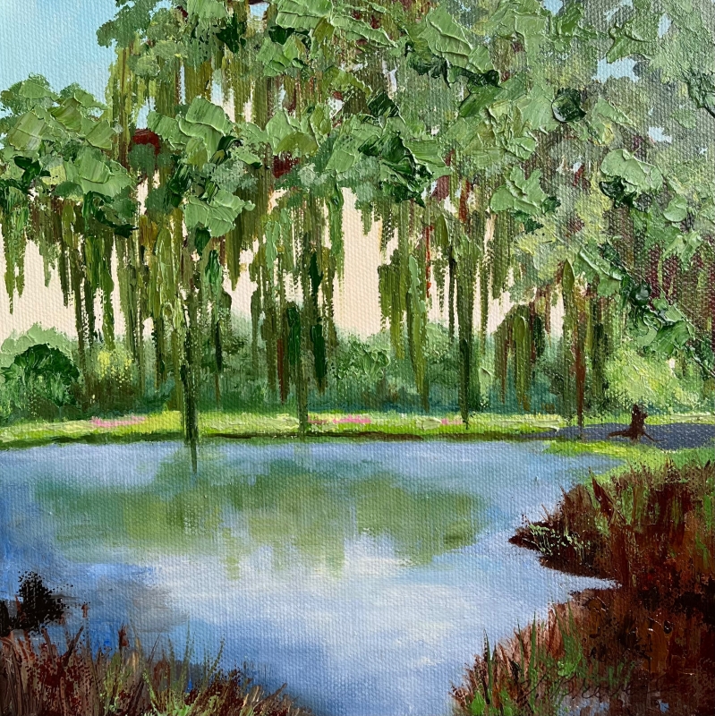 Crystal Lake by artist Vicki Brevell